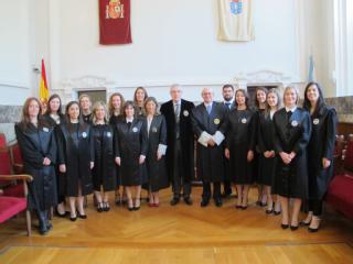 Acto de juramento o promesa de la 41ª promoción del turno libre de letrados de la Administración de Justicia